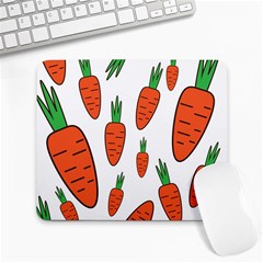 Fruit Vegetable Carrots Large Mousepads