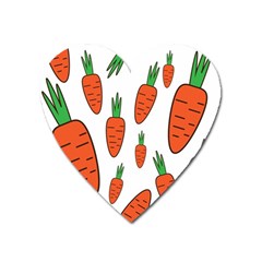 Fruit Vegetable Carrots Heart Magnet