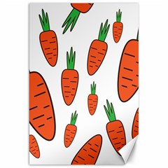 Fruit Vegetable Carrots Canvas 20  X 30   by Mariart