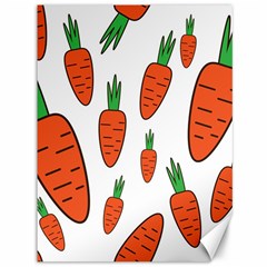 Fruit Vegetable Carrots Canvas 36  X 48   by Mariart