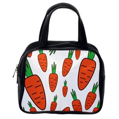 Fruit Vegetable Carrots Classic Handbags (one Side)