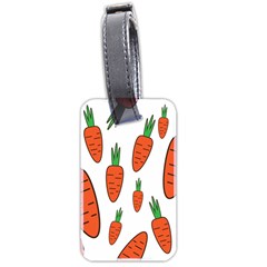 Fruit Vegetable Carrots Luggage Tags (two Sides) by Mariart