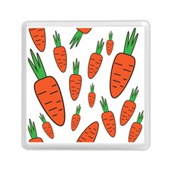 Fruit Vegetable Carrots Memory Card Reader (square) 