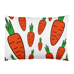 Fruit Vegetable Carrots Pillow Case (two Sides) by Mariart