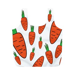 Fruit Vegetable Carrots Full Print Recycle Bags (m) 