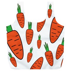 Fruit Vegetable Carrots Full Print Recycle Bags (l)  by Mariart