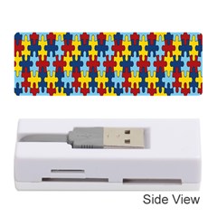 Fuzzle Red Blue Yellow Colorful Memory Card Reader (stick) 