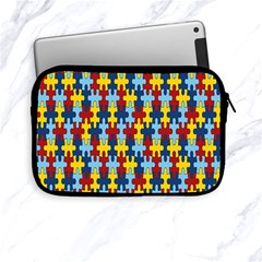 Fuzzle Red Blue Yellow Colorful Apple Ipad Mini Zipper Cases by Mariart