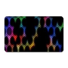 Grid Light Colorful Bright Ultra Magnet (rectangular)