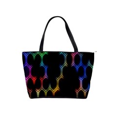 Grid Light Colorful Bright Ultra Shoulder Handbags