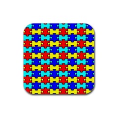 Game Puzzle Rubber Coaster (square) 