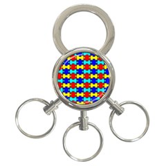 Game Puzzle 3-ring Key Chains by Mariart