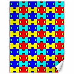 Game Puzzle Canvas 12  X 16  