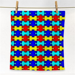 Game Puzzle Face Towel