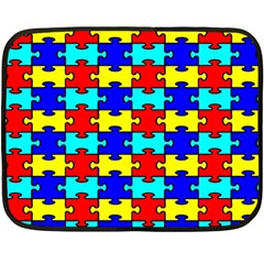 Game Puzzle Fleece Blanket (mini) by Mariart