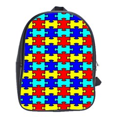 Game Puzzle School Bag (large)