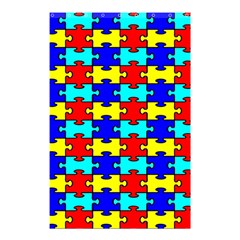 Game Puzzle Shower Curtain 48  X 72  (small)  by Mariart