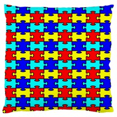 Game Puzzle Standard Flano Cushion Case (two Sides)