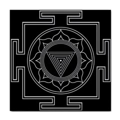 Kali Yantra Inverted Tile Coasters by Mariart