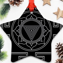 Kali Yantra Inverted Ornament (star) by Mariart