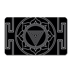 Kali Yantra Inverted Magnet (rectangular)