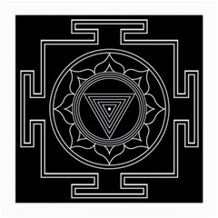 Kali Yantra Inverted Medium Glasses Cloth by Mariart