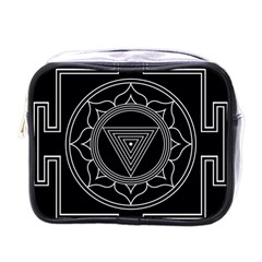 Kali Yantra Inverted Mini Toiletries Bags