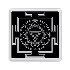 Kali Yantra Inverted Memory Card Reader (square)  by Mariart