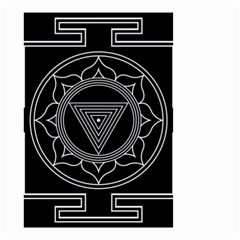 Kali Yantra Inverted Small Garden Flag (two Sides) by Mariart