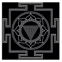 Kali Yantra Inverted Large Satin Scarf (square) by Mariart