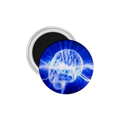 Lightning Brain Blue 1 75  Magnets