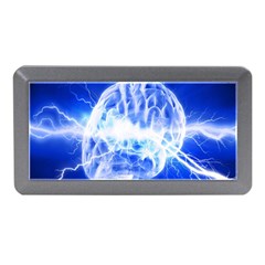 Lightning Brain Blue Memory Card Reader (mini)