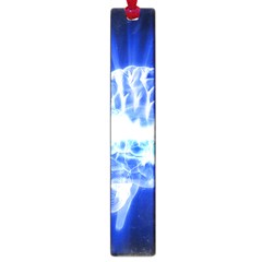 Lightning Brain Blue Large Book Marks by Mariart