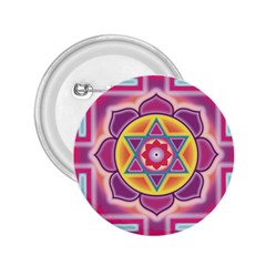 Kali Yantra Inverted Rainbow 2 25  Buttons by Mariart