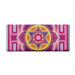 Kali Yantra Inverted Rainbow Cosmetic Storage Cases by Mariart