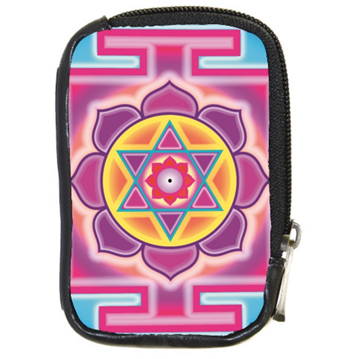 Kali Yantra Inverted Rainbow Compact Camera Cases