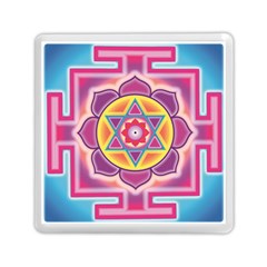 Kali Yantra Inverted Rainbow Memory Card Reader (square)  by Mariart