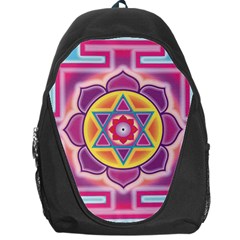 Kali Yantra Inverted Rainbow Backpack Bag