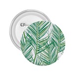 Jungle Fever Green Leaves 2.25  Buttons Front