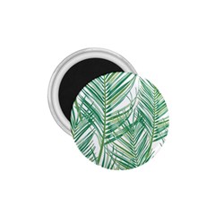 Jungle Fever Green Leaves 1 75  Magnets