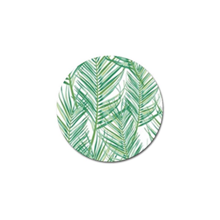 Jungle Fever Green Leaves Golf Ball Marker (4 pack)