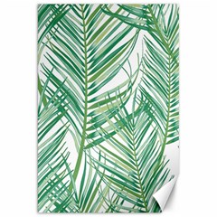 Jungle Fever Green Leaves Canvas 20  X 30   by Mariart