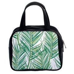 Jungle Fever Green Leaves Classic Handbags (2 Sides) by Mariart