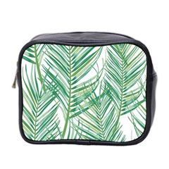 Jungle Fever Green Leaves Mini Toiletries Bag 2-side