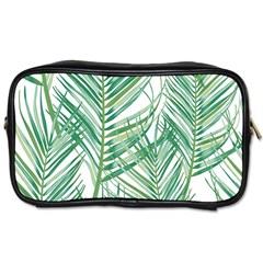 Jungle Fever Green Leaves Toiletries Bags