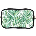 Jungle Fever Green Leaves Toiletries Bags Front