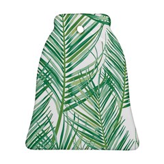 Jungle Fever Green Leaves Ornament (bell)