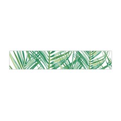 Jungle Fever Green Leaves Flano Scarf (mini)