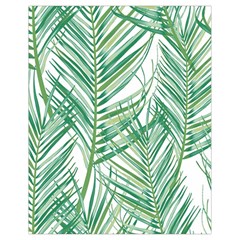 Jungle Fever Green Leaves Drawstring Bag (small) by Mariart