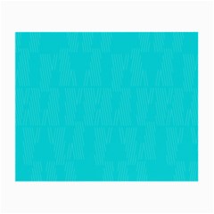 Line Blue Small Glasses Cloth (2-side)